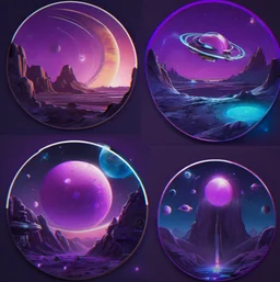 Circular progression icon representing discovery loop mechanics