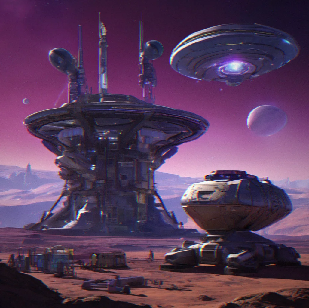 Artemis-class explorer docked at a refinery station with resource containers lined up and waiting to be processed